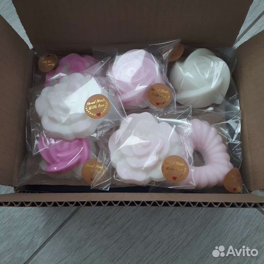 Мыло ручной работы (уходовое, массажное)