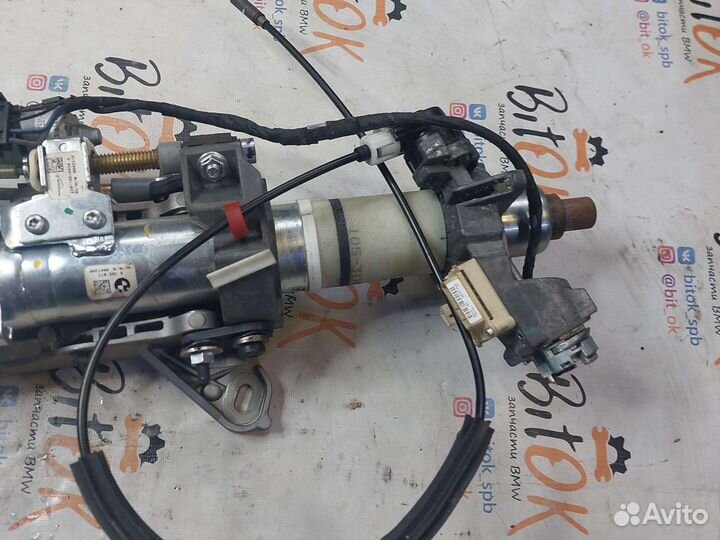 Рулевая колонка электро BMW e60 e61 под ключ