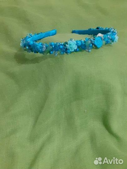 Ободок для волос. Ручная работа
