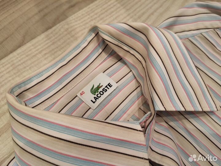 Рубашка Lacoste, р-р M, оригинал