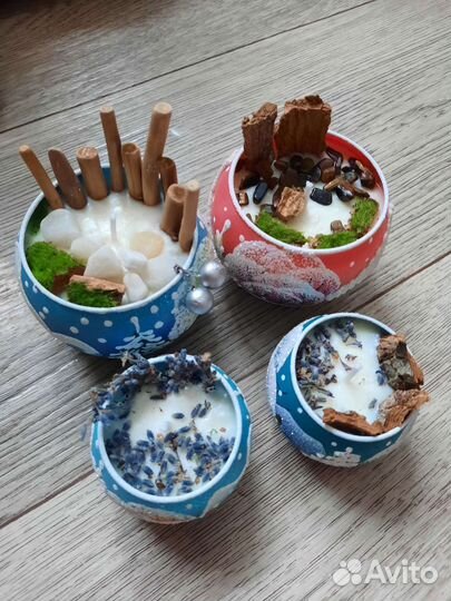 Набор свечей hand made