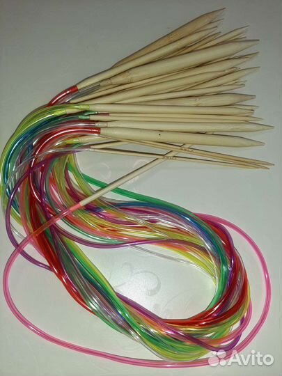 Спицы круговые бамбуковые