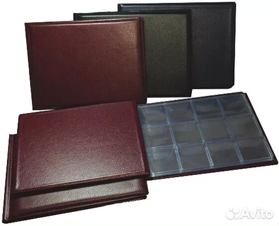 Листы для монет,Папки из пвх и кожзама,монетники