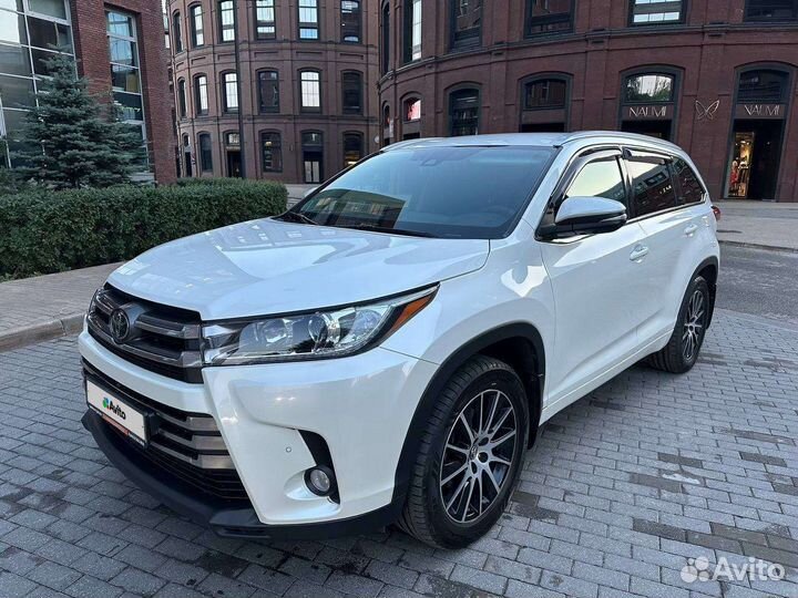 Toyota Highlander 3.5 AT, 2019, 145 000 км