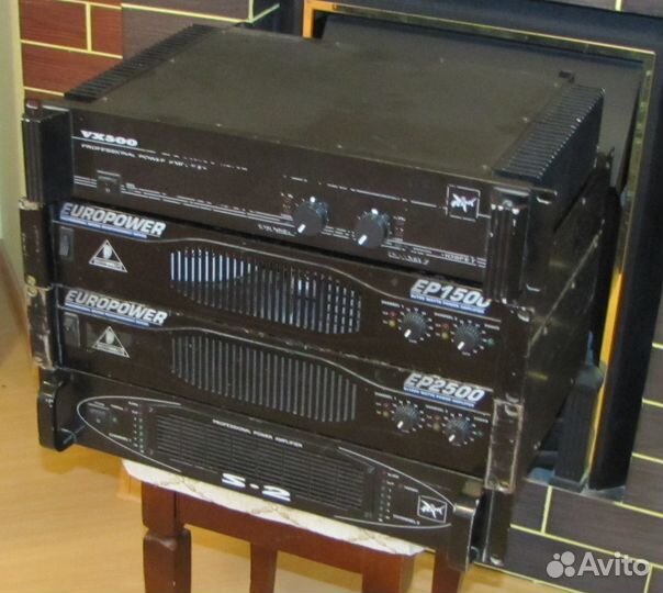 Усилители звука Pro 120-3000W 4ш Crown PV Park ASR