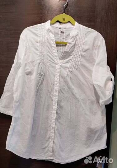 Блузка рубашка 100% хлопок ог 61