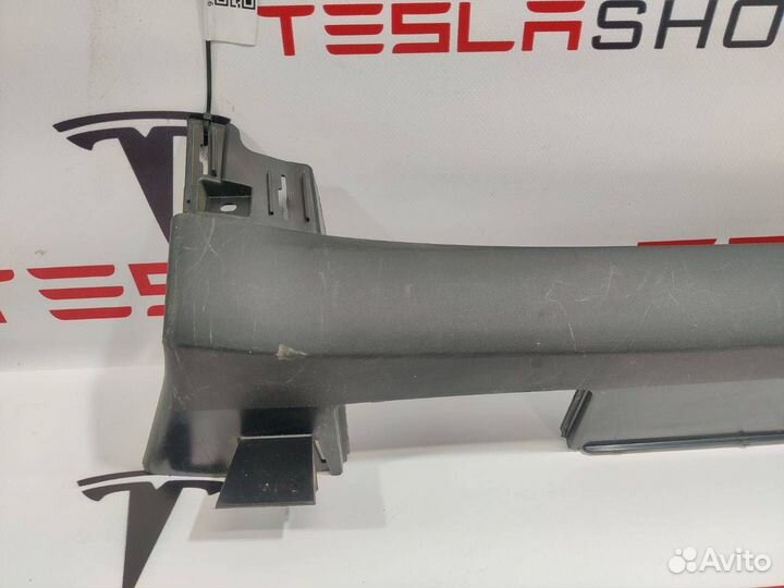 Накладка порога рокерной панели Tesla Model X 2019