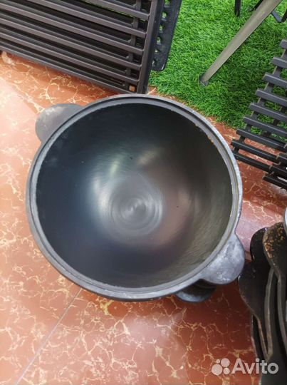 Казан чугунный 12 литров