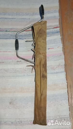 Ледобур складной