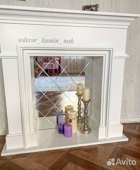 Декоративный камин Лео