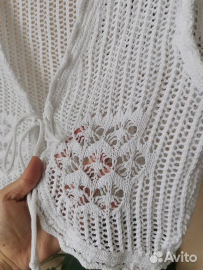 Жилетка вязаная