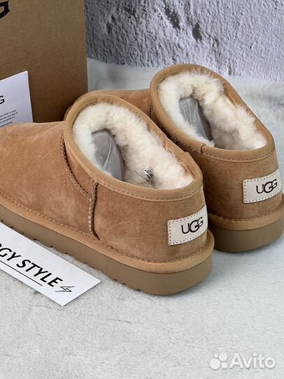 Угги Ugg Ultra Mini Tasman Chestnut