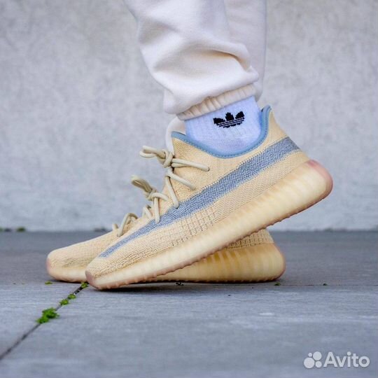 Кроссовки Adidas Yeezy Boost 350 v2 Linen (36-45)