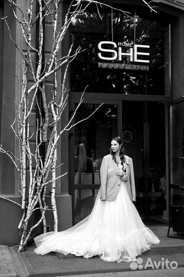 Свадебное платье бу 40-42