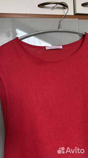 Льняное платье Olga Skazkina