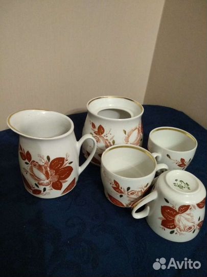 Молочники, чайные пары