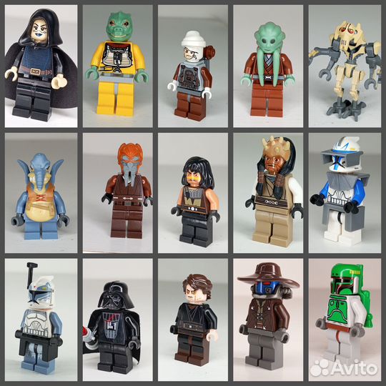 Lego star wars оригинальные минифигурки