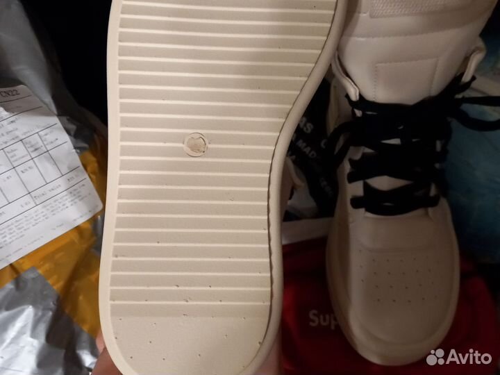 Rick owens geobasket mega bumper