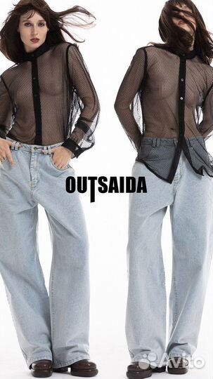 Рубашка из сетки