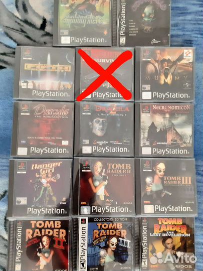 Игры PS1 лицензия