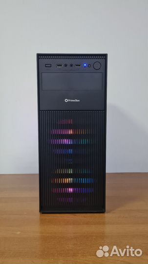 Игровой пк r5 2600/16gb/gtx1650/450w