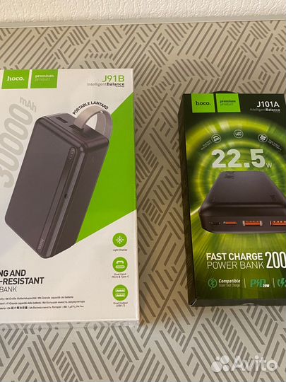 Портативный аккумулятор hoco