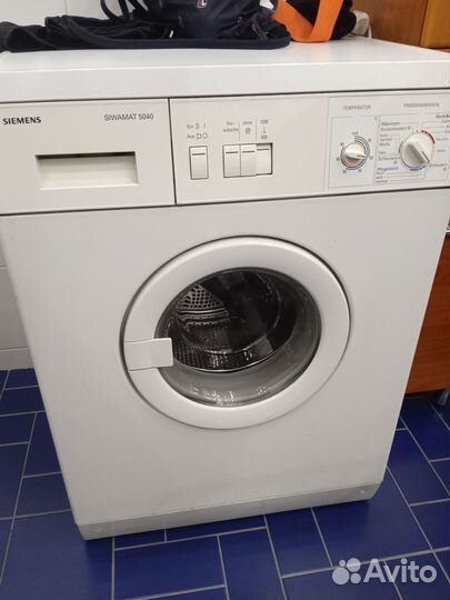 Стиральная машина siemens siwamat 5040