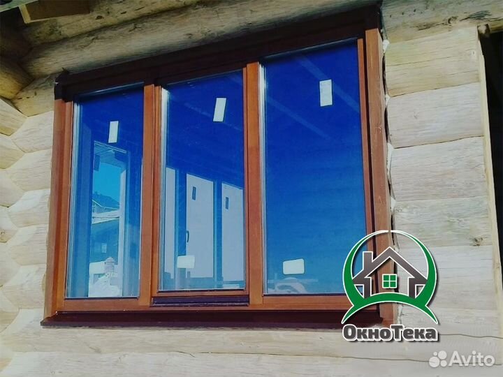 Пластиковые окна с ламинацией