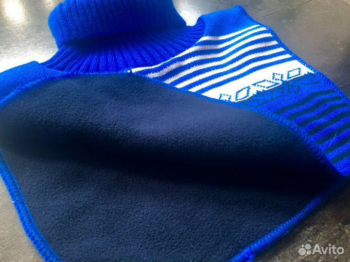 Теплая манишка для мальчика на зиму