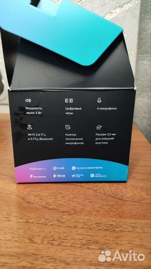 Умная колонка VK капсула мини