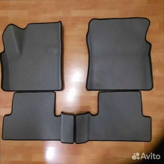 Эва коврики с бортами под ключ