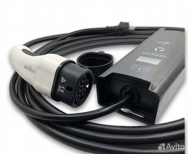 Зарядка для электромобиля Type 2, 11 квт, 3 фазы