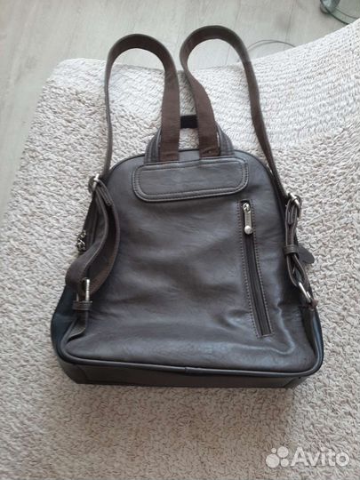 Рюкзак женский кожаный новый