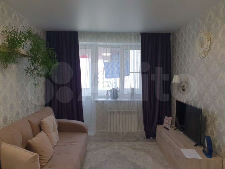 1-к. квартира, 43,3 м², 3/3 эт.