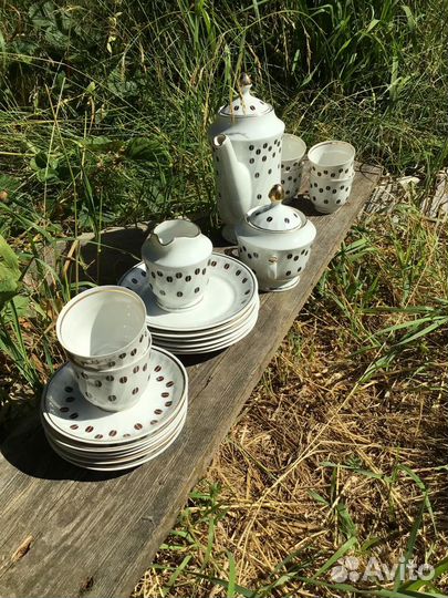 Кофейный сервиз Рига 21 предмет