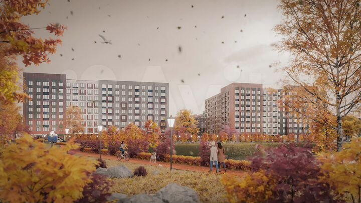 1-к. квартира, 39,3 м², 8/9 эт.