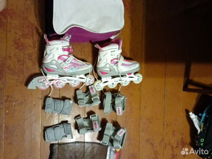 Ролики детские бу 36-41 размер