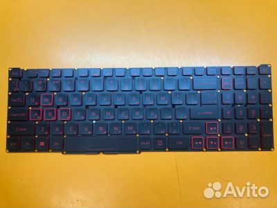Клавиатура для ноутбука Acer AN515-54 с подсветкой
