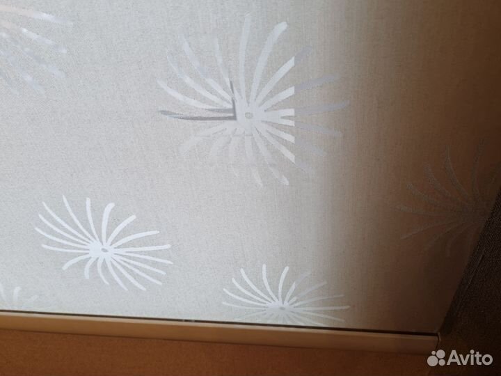 Рулонная штора большая б/у