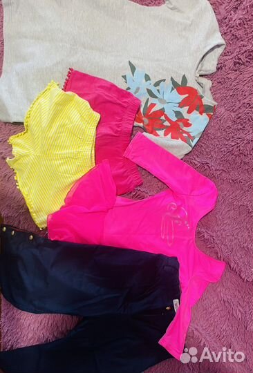 Вещи пакетом на девочку 4-5 лет