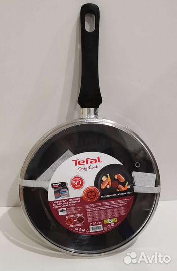 Сковорода с крышкой Tefal 28