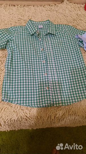 Рубашки для мальчика 3 шт Gap
