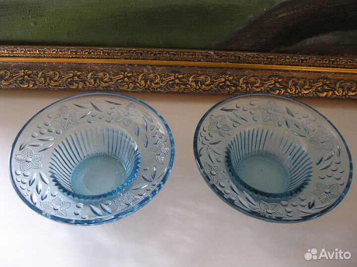 Вазы. Цветное стекло СССР, Чехословакия