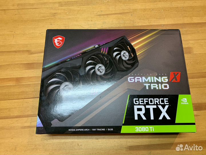Видеокарта MSI GeForce RTX 3080 Ti gaming X trio