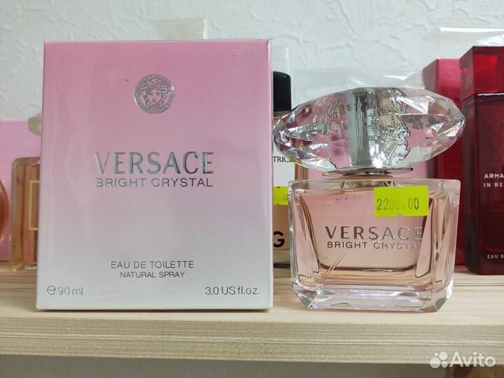 Versace bright crystal 90 мл