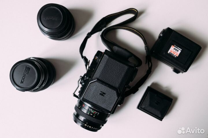 Bronica 645 etrsi — большой комплект