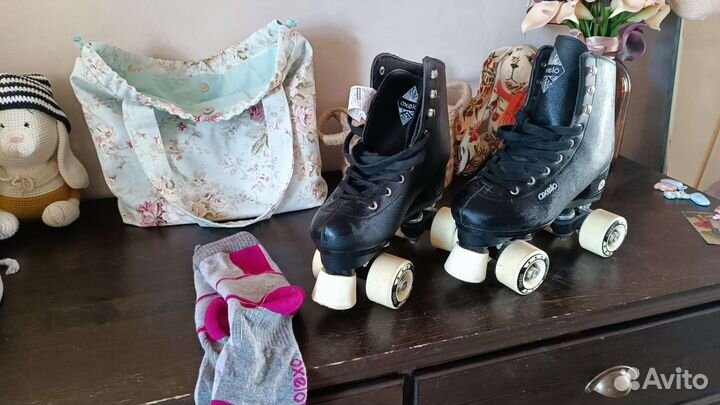 Роликовые коньки квадры Oxelo