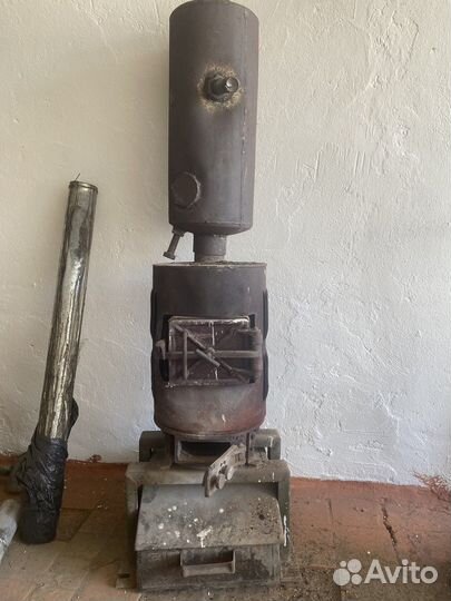 Печь буржуйка чугунная СССР