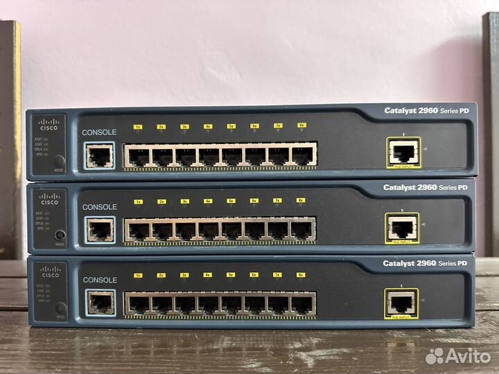 Коммутатор Cisco WS-C2960PD-8TT-L