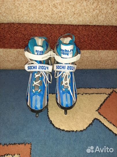 Коньки детские раздвижные 29-33